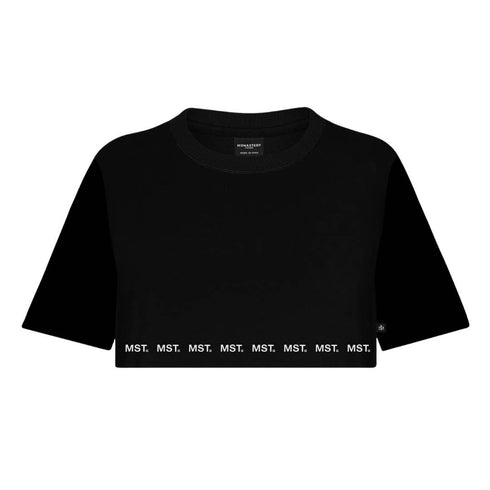 CROP TOP NEGRO CHARLOTTE MONASTERY